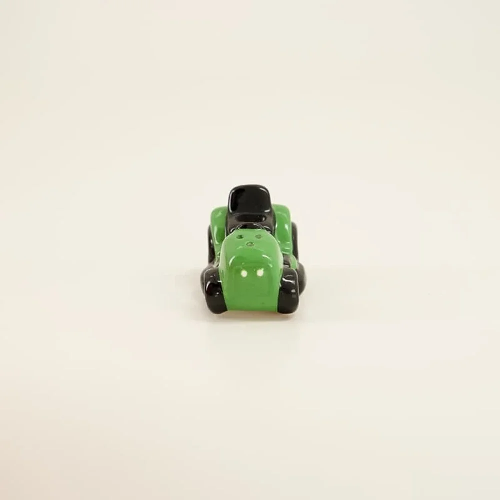 NWT Cracker Barrel Riding Lawn Mower Gas Can Salt Pepper Shaker Set Ceramic